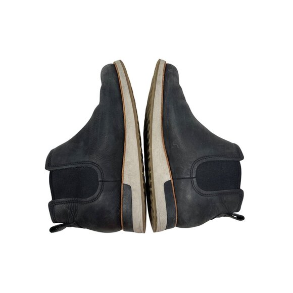 Merrell Roam Leather Chelsea Ankle Boots With Elastic Panels & Rubber Sole Sz 6 - Picture 9 of 13